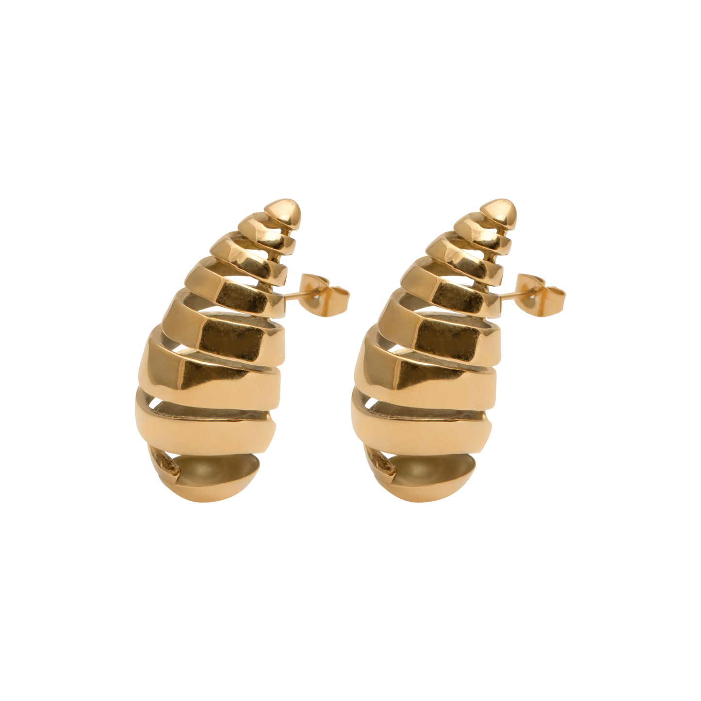 Aretes Twisted Drops