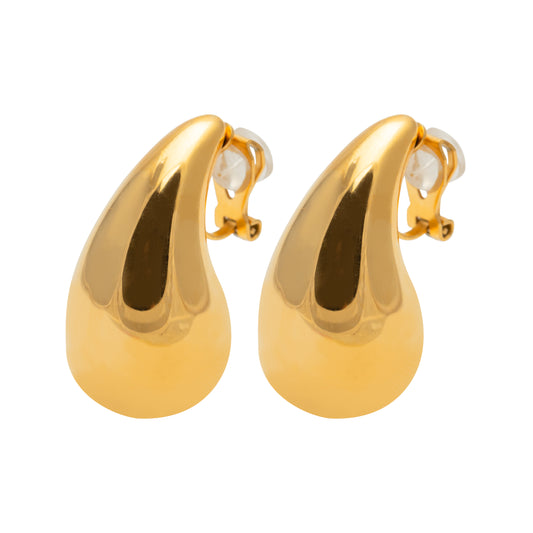 Aretes Drop Clip-On