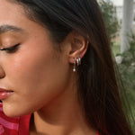 Comprar Set Aretes Malik Plata en Joyería Chabacano