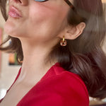 Comprar Aretes Eira Rojos en Joyería Chabacano