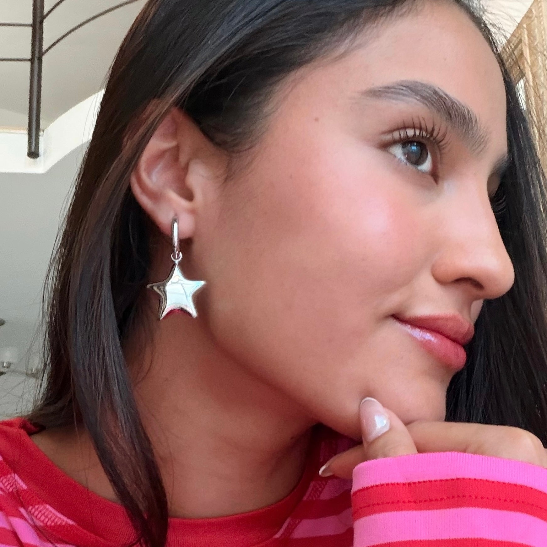 Comprar Aretes Dazzle Plata en Joyería Chabacano
