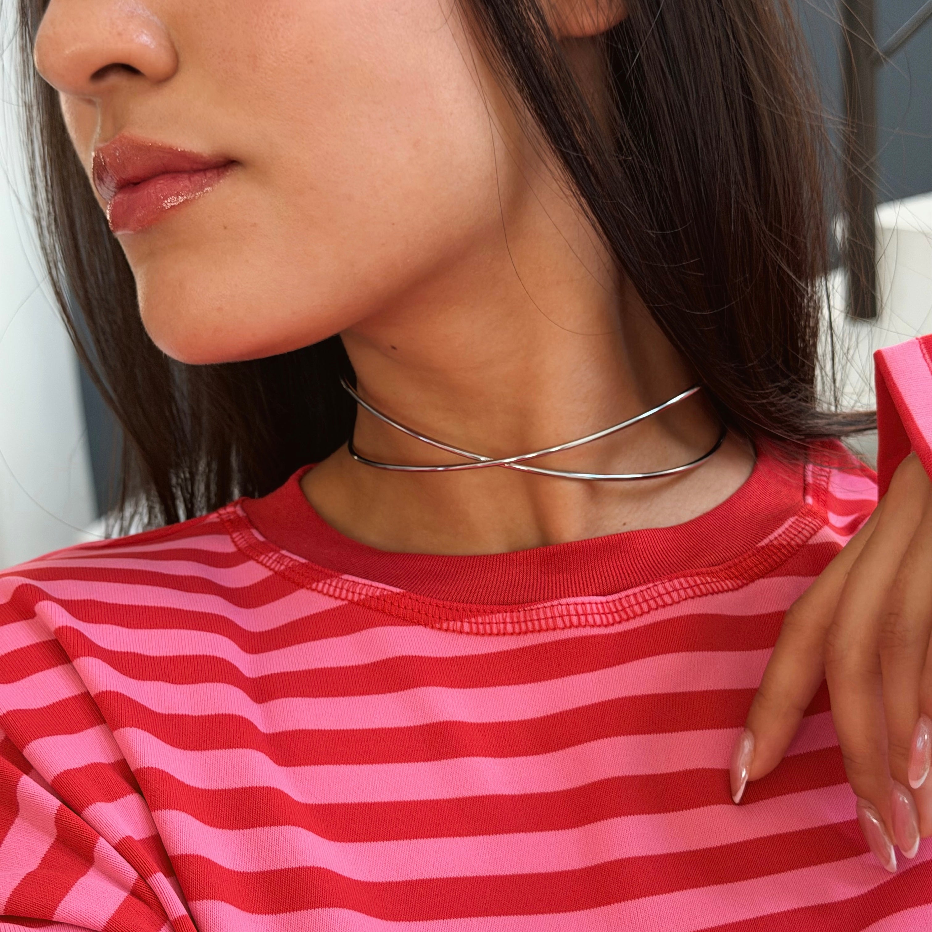 Comprar Collar Adanna Plata en Joyería Chabacano
