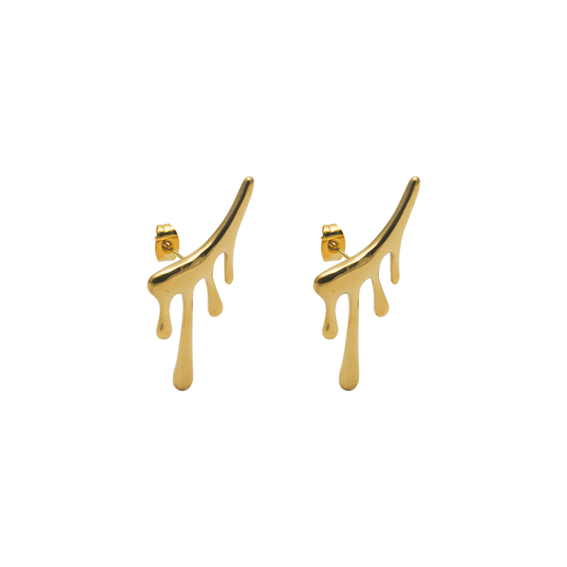 Aretes Liquid Gold