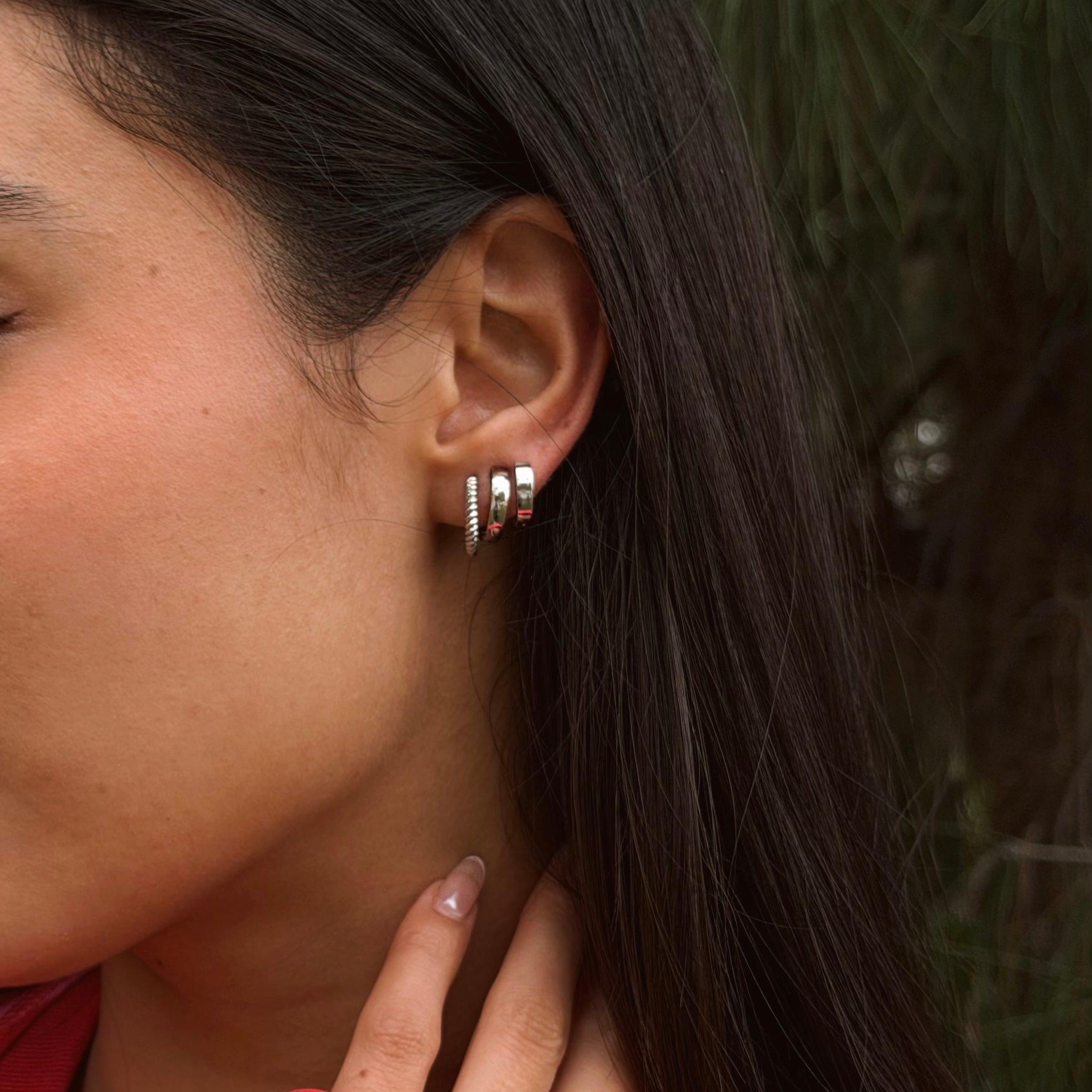 Comprar Set Aretes Beka Plata en Joyería Chabacano