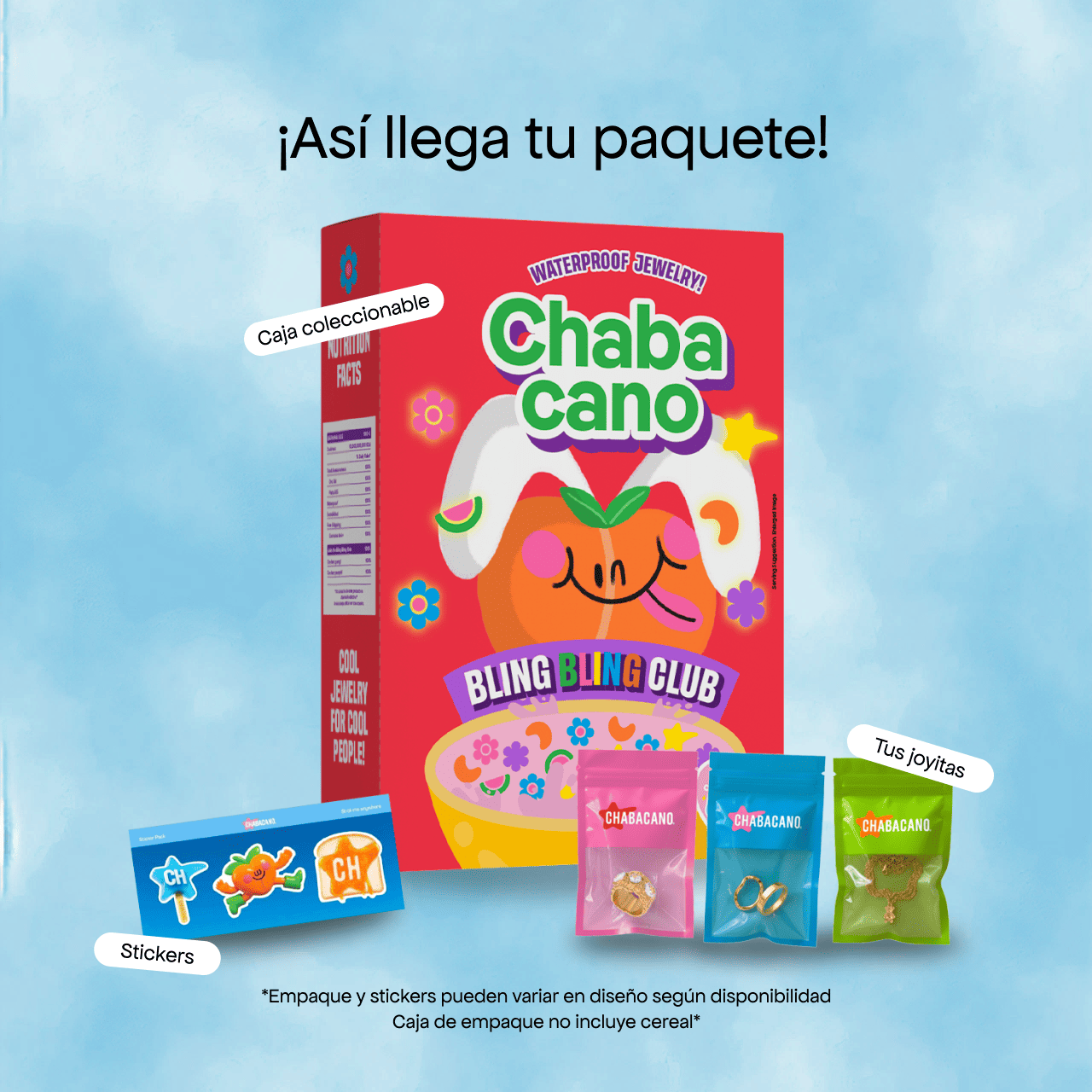 Información adicional del producto