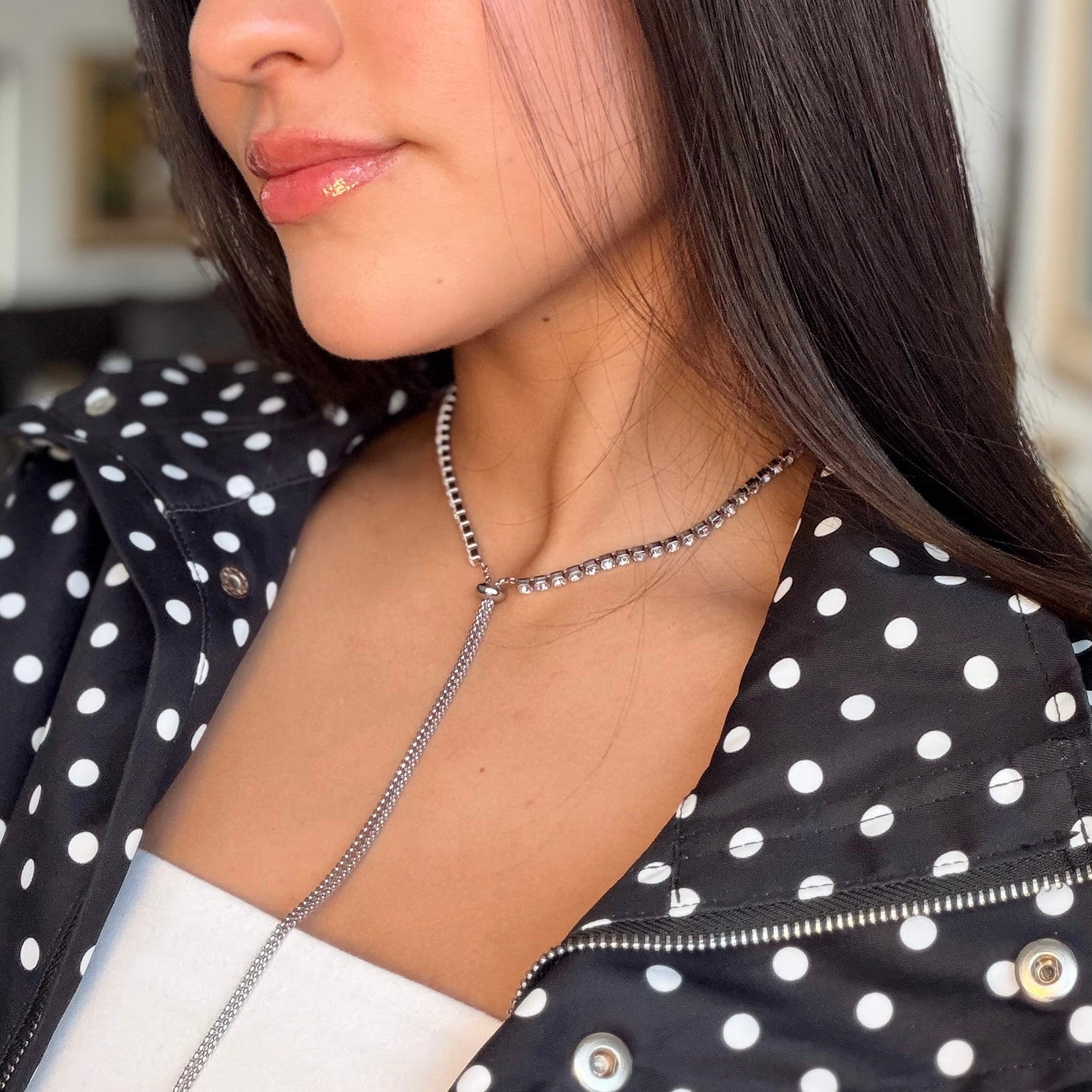 Comprar Collar Glow Plata en Joyería Chabacano