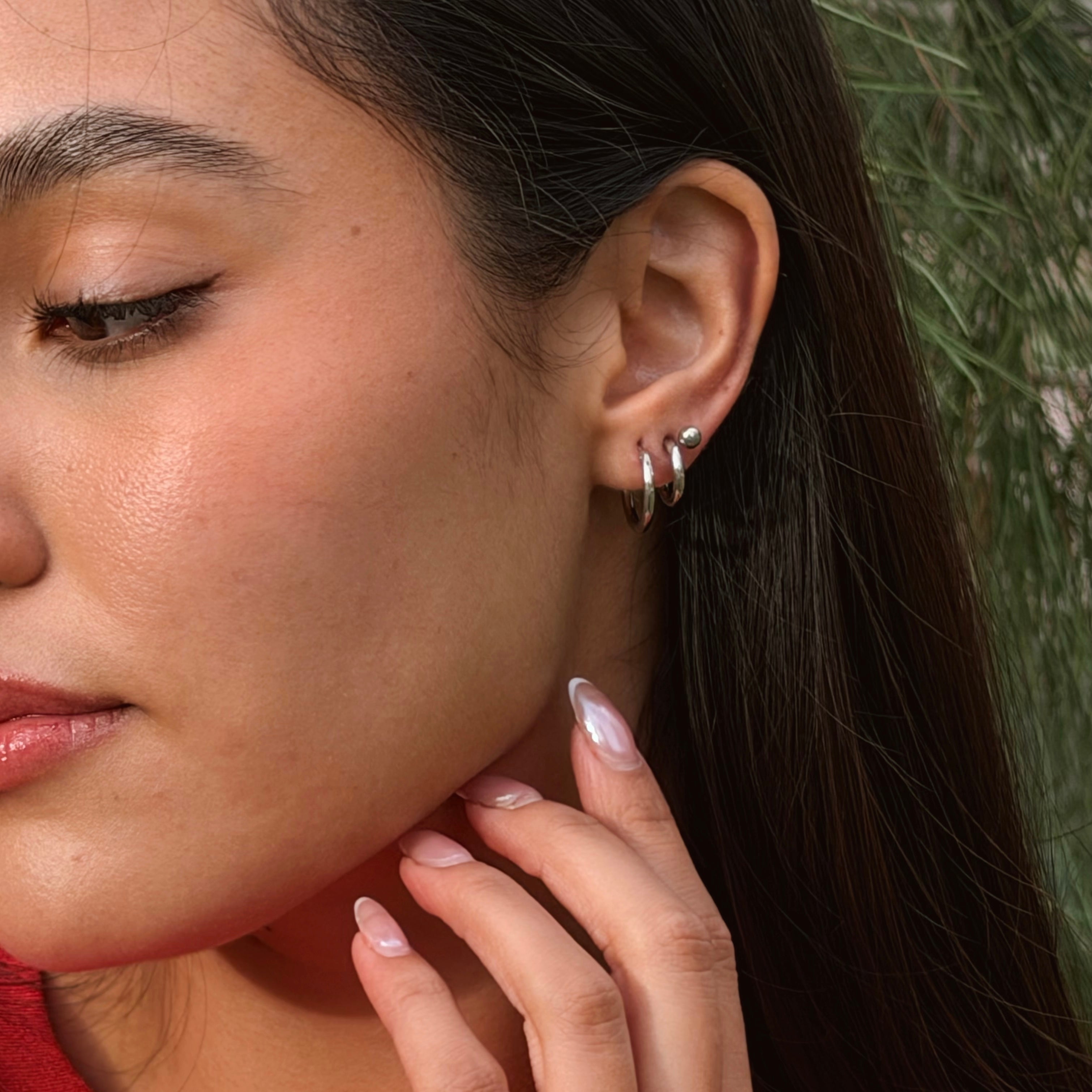 Comprar Set Aretes Ophélie Plata en Joyería Chabacano