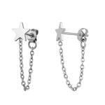 Comprar Arete Estrella Plata en Joyería Chabacano