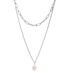 Comprar Collar Marisela Plata en Joyería Chabacano
