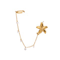 Ear cuff con extension Star