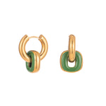 Comprar Aretes Eira Verdes en Joyería Chabacano