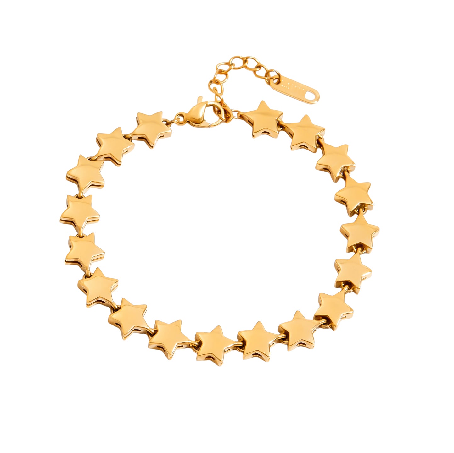 Comprar Pulsera Star Dorada en Joyería Chabacano