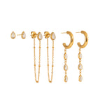 Comprar Set Aretes Lena en Joyería Chabacano