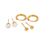 Comprar Set de Aretes Muna en Joyería Chabacano