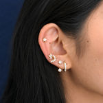 Comprar Set Aretes Parisia + Zirconia en Joyería Chabacano