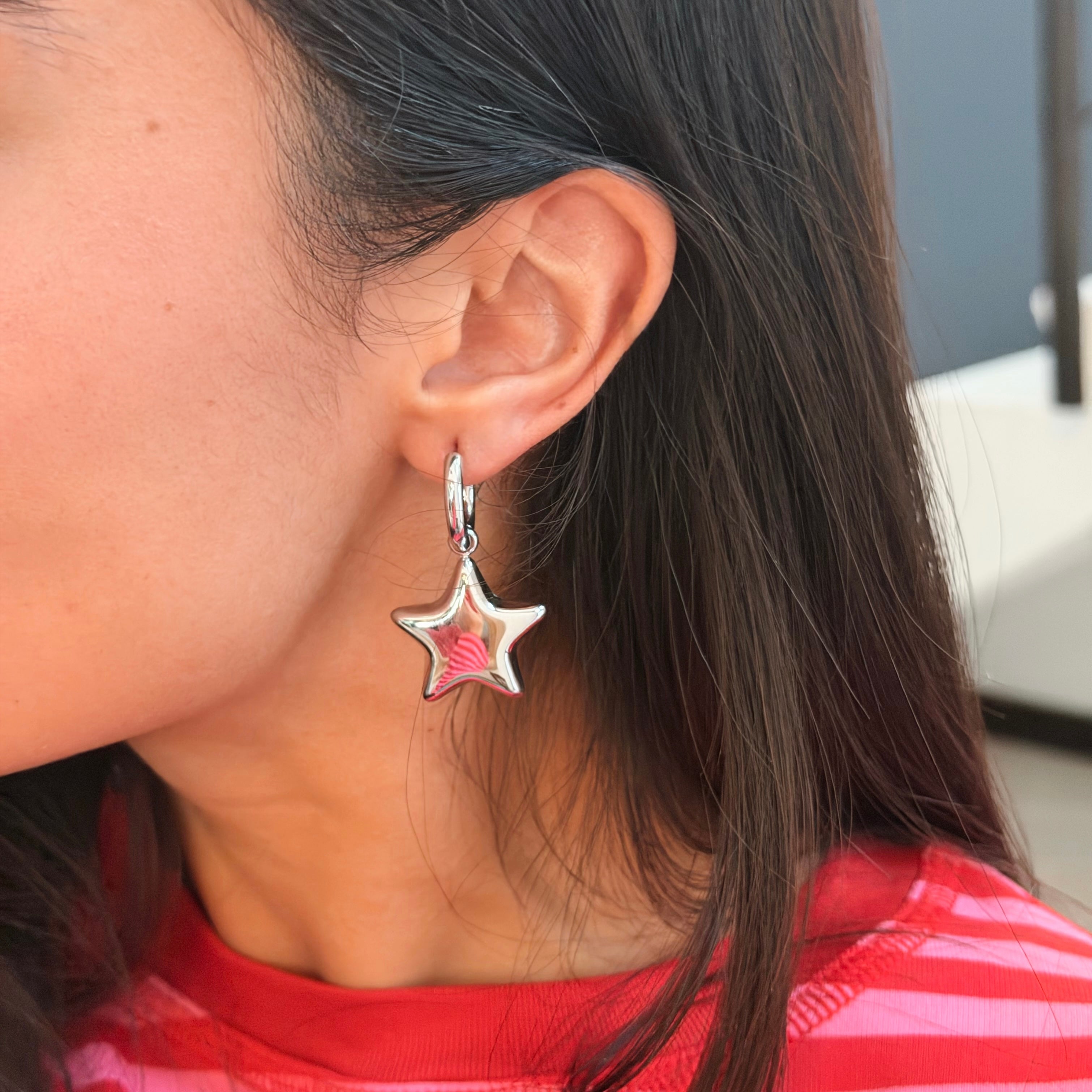 Comprar Aretes Dazzle Plata en Joyería Chabacano