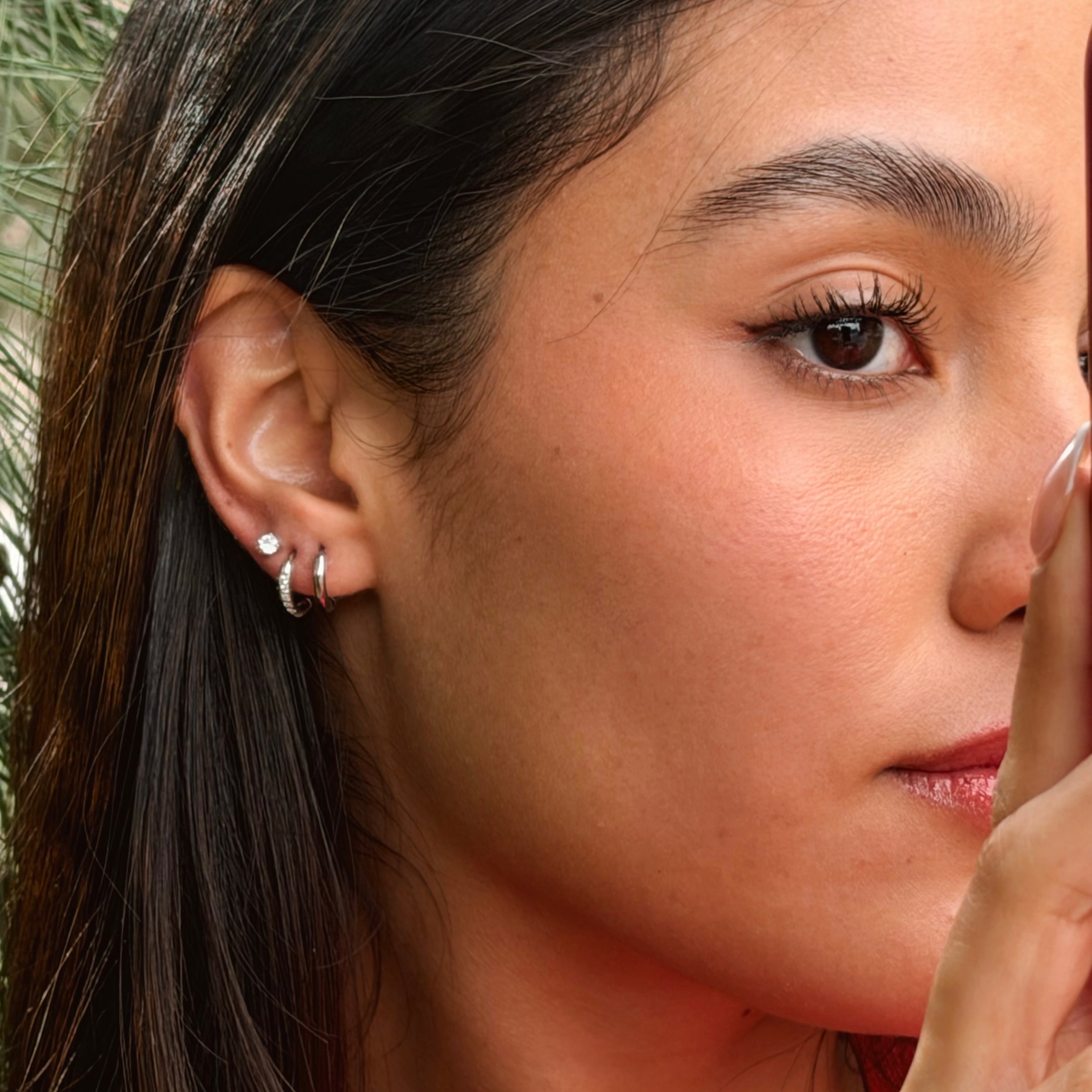 Comprar Set Aretes Classy Plata en Joyería Chabacano