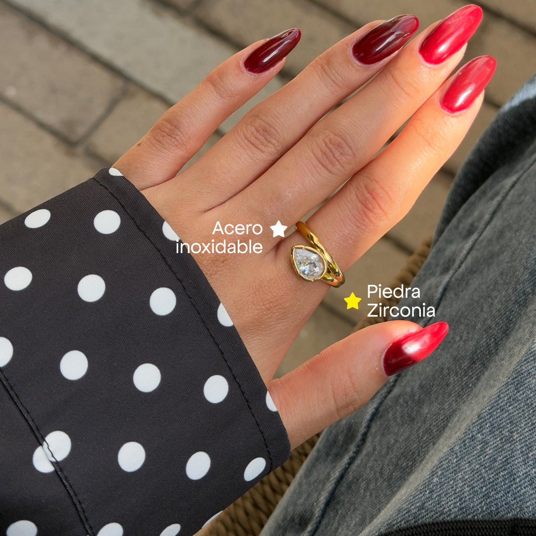 Comprar Anillo Ajustable Lizzie en Joyería Chabacano