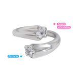 Comprar Anillo Ajustable Petra Plata en Joyería Chabacano