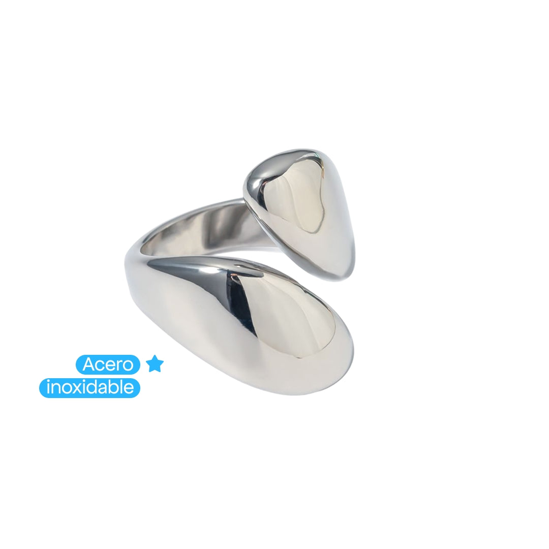 Comprar Anillo Ajustable Peyton Plata en Joyería Chabacano
