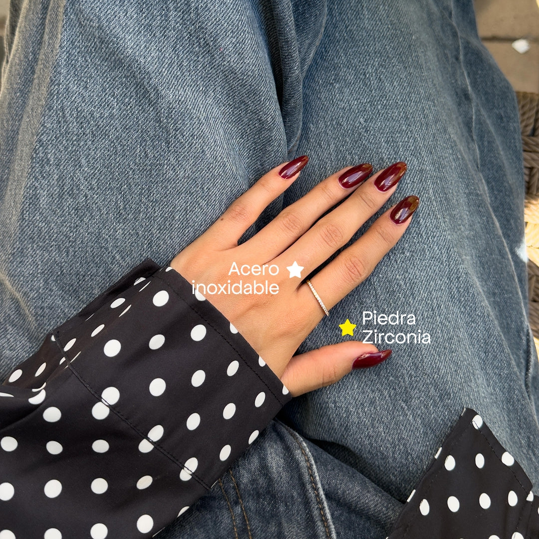 Comprar Anillo Sparks Blanco en Joyería Chabacano