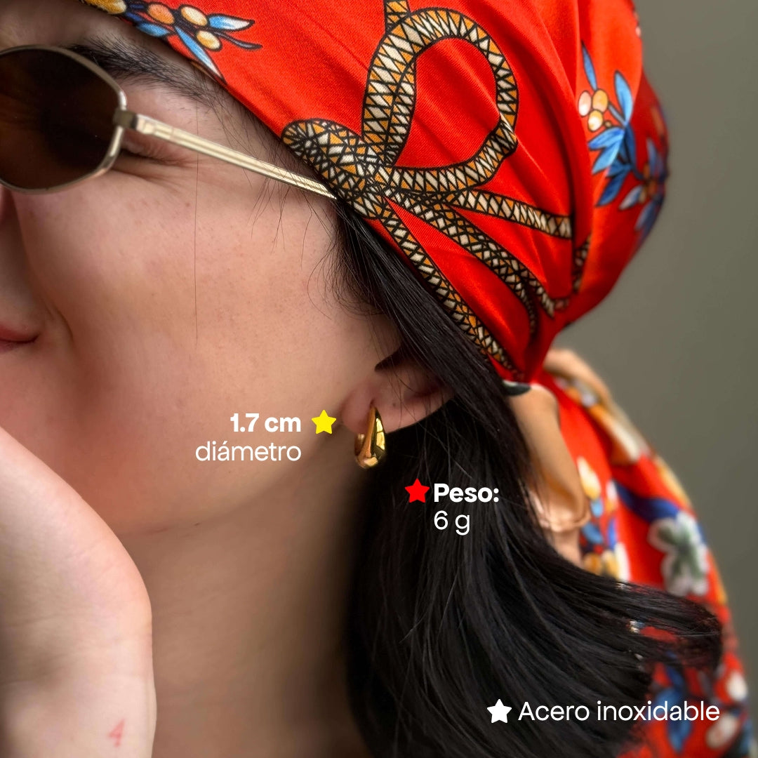 Comprar Aretes Dorila en Joyería Chabacano