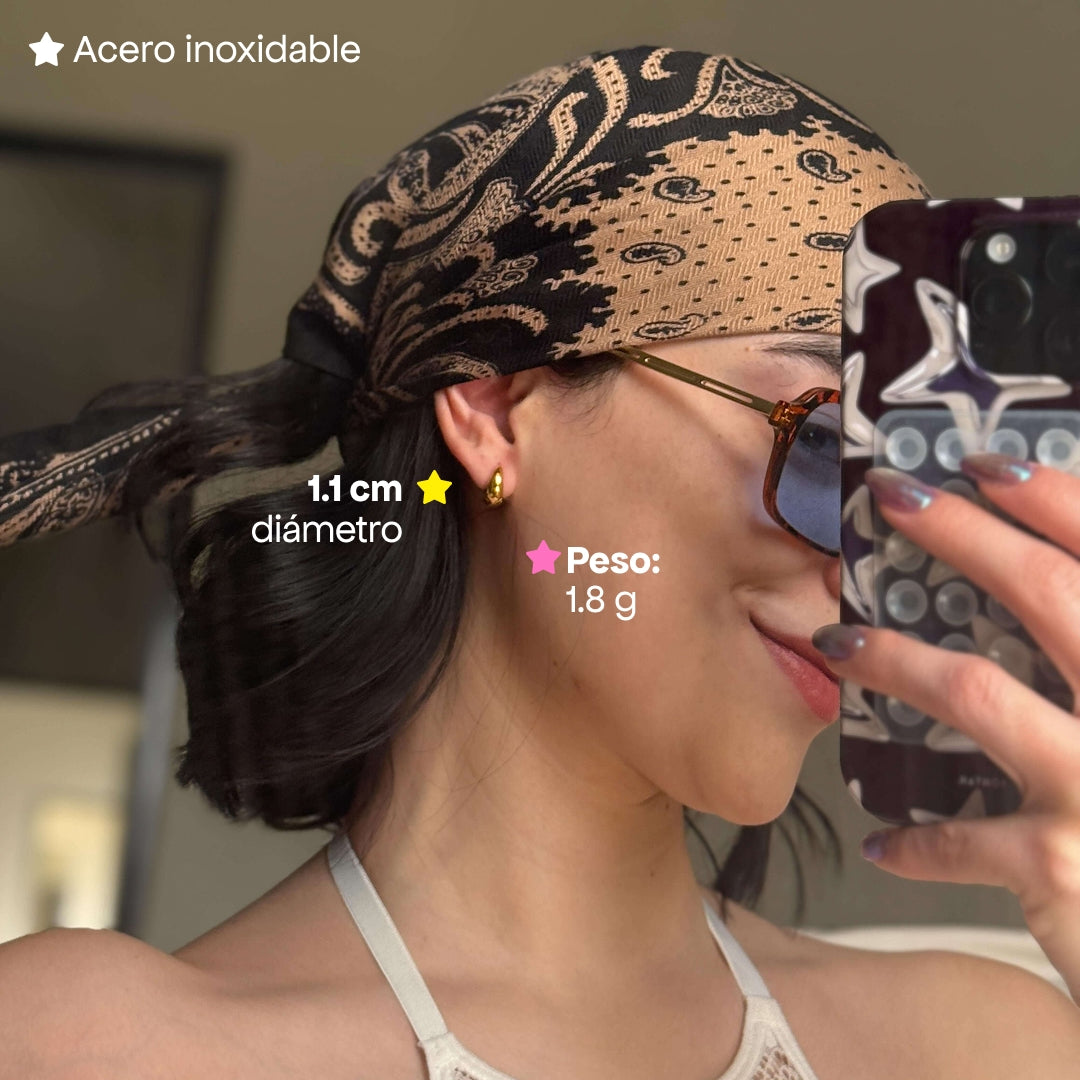 Comprar Aretes Dorila en Joyería Chabacano