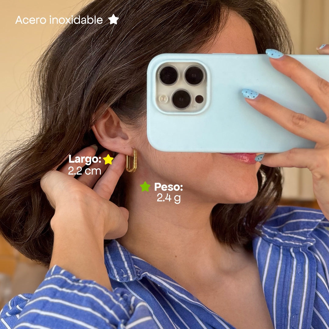 Comprar Aretes Gyna en Joyería Chabacano