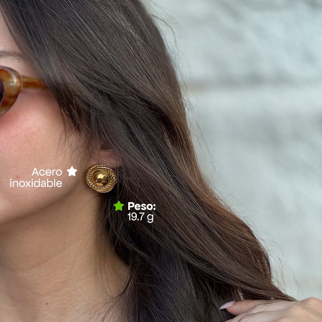 Comprar Aretes Hazel en Joyería Chabacano