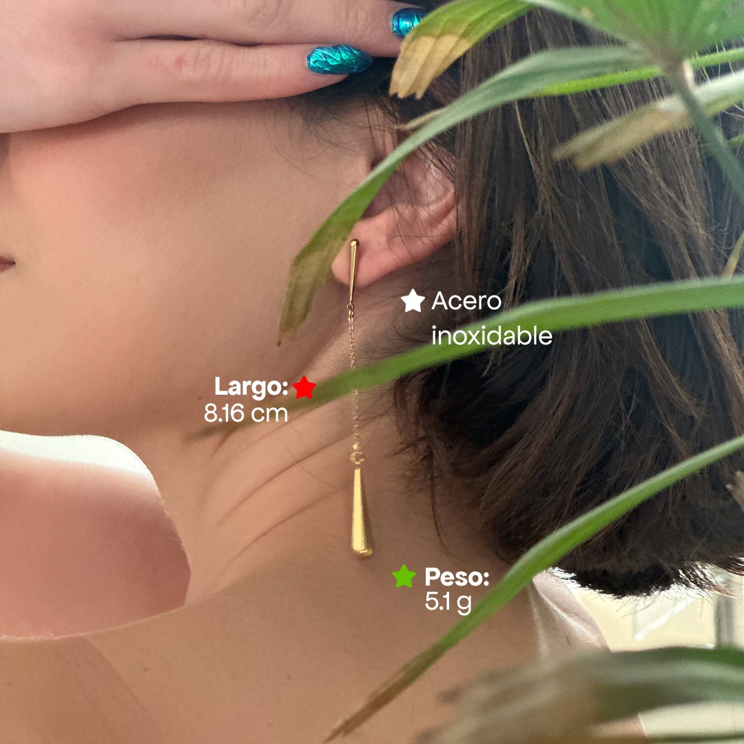 Comprar Aretes Latte en Joyería Chabacano