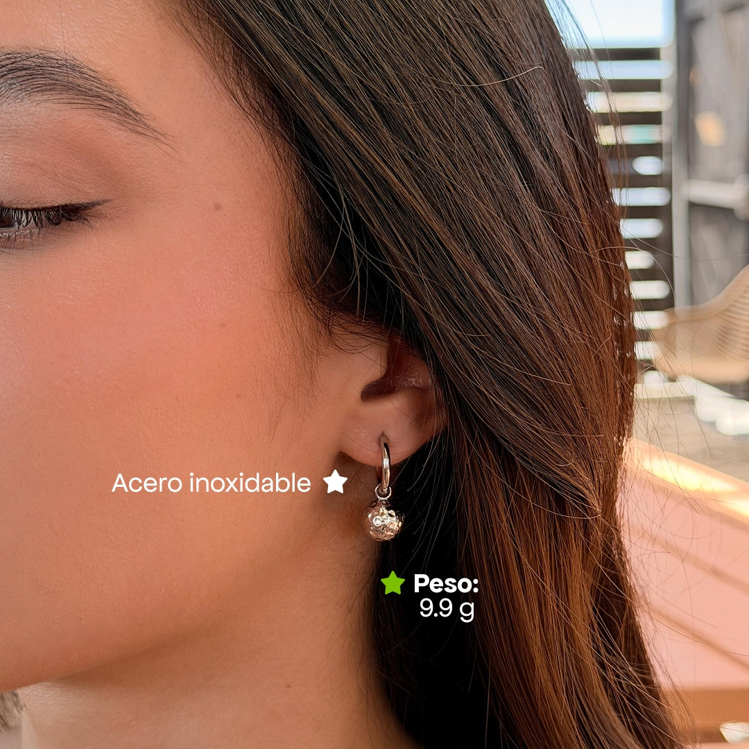 Comprar Aretes Mond Plata en Joyería Chabacano