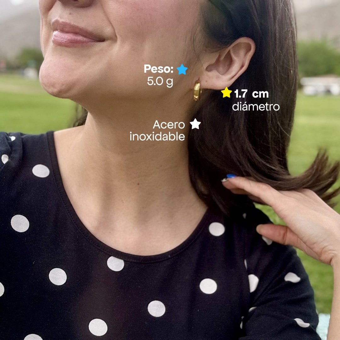 Comprar Aretes Ofelia en Joyería Chabacano