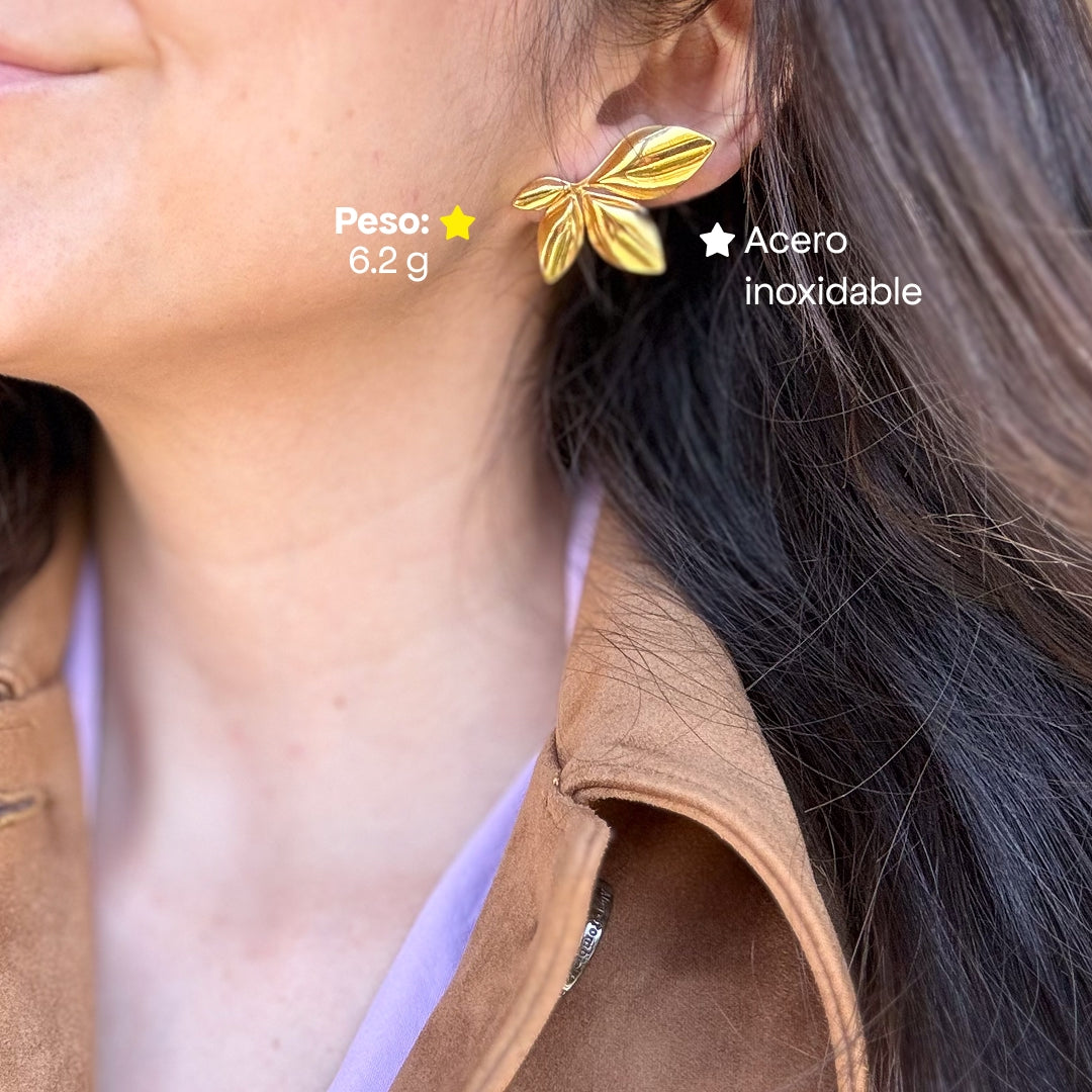 Comprar Aretes Oliva en Joyería Chabacano