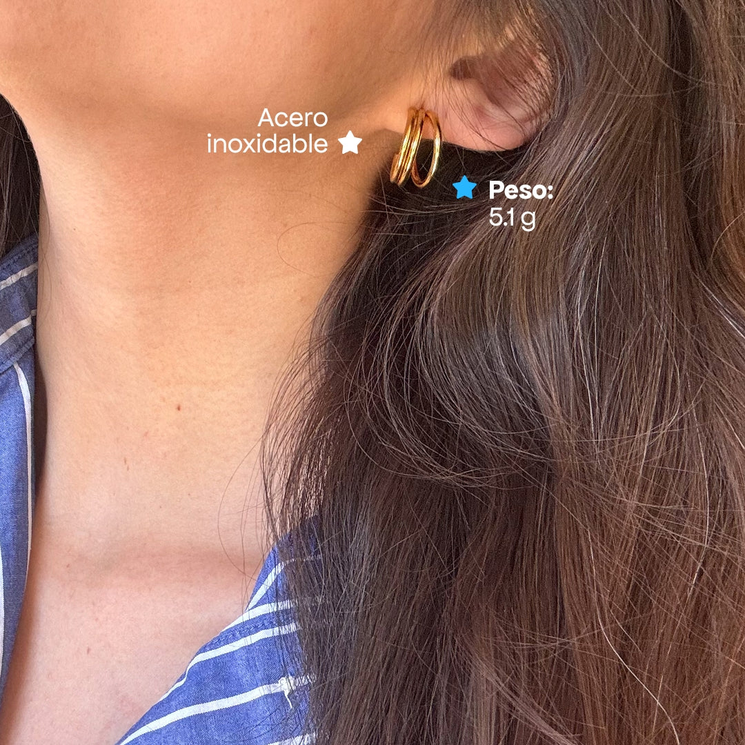 Comprar Aretes Sophia Mini en Joyería Chabacano