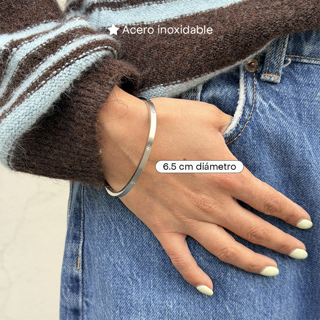 Comprar Pulsera Stella Plata en Joyería Chabacano