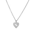 Collar Corazón México Plata