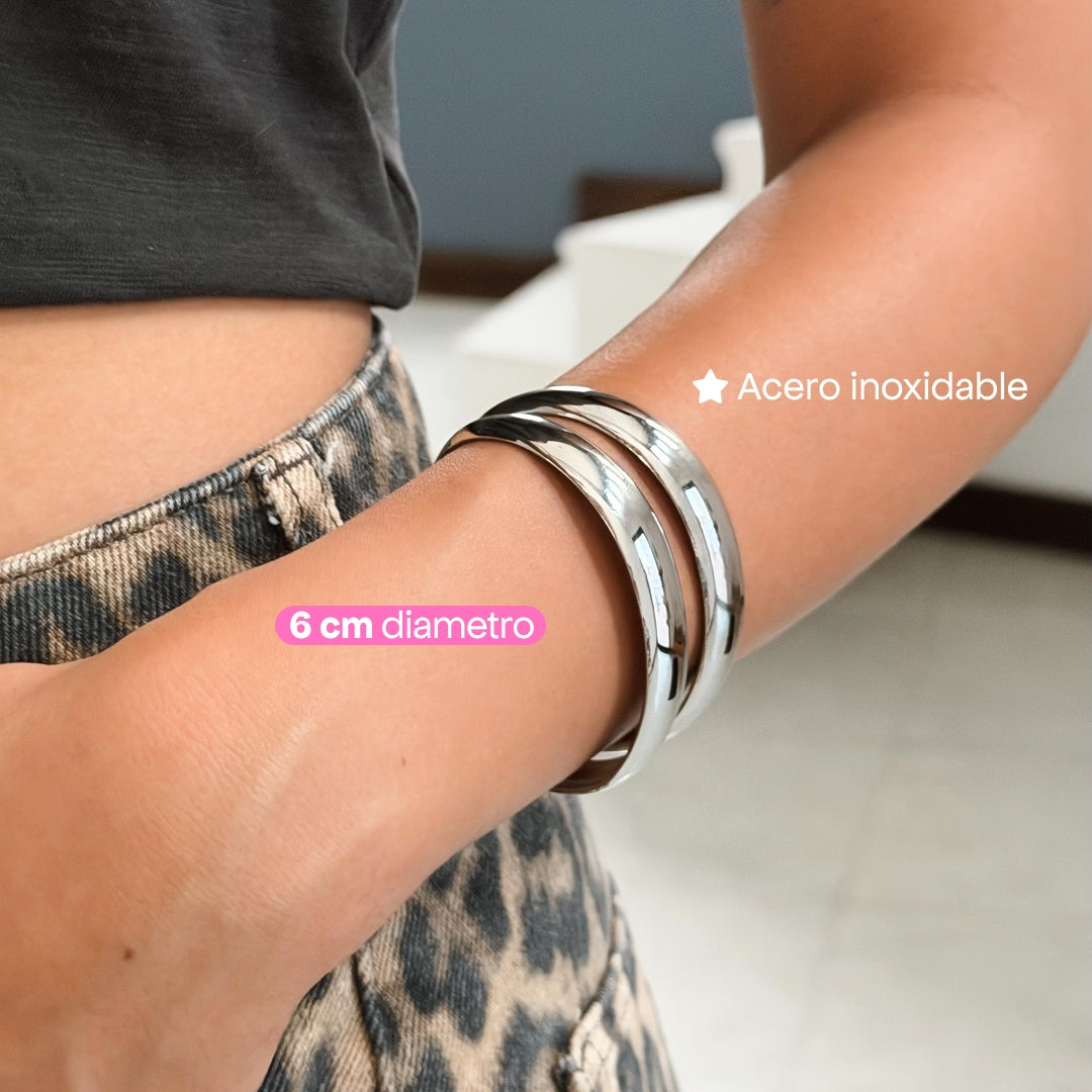 Comprar Brazalete Sildana Plata en Joyería Chabacano
