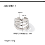 Comprar Anillo Ajustable Liliana Plata en Joyería Chabacano