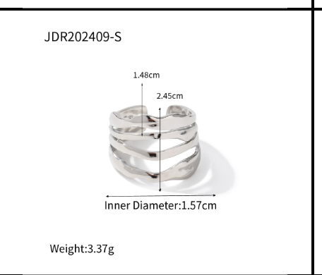 Comprar Anillo Ajustable Liliana Plata en Joyería Chabacano