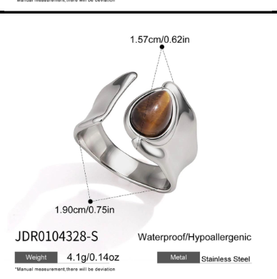 Comprar Anillo Ajustable Nizat en Joyería Chabacano