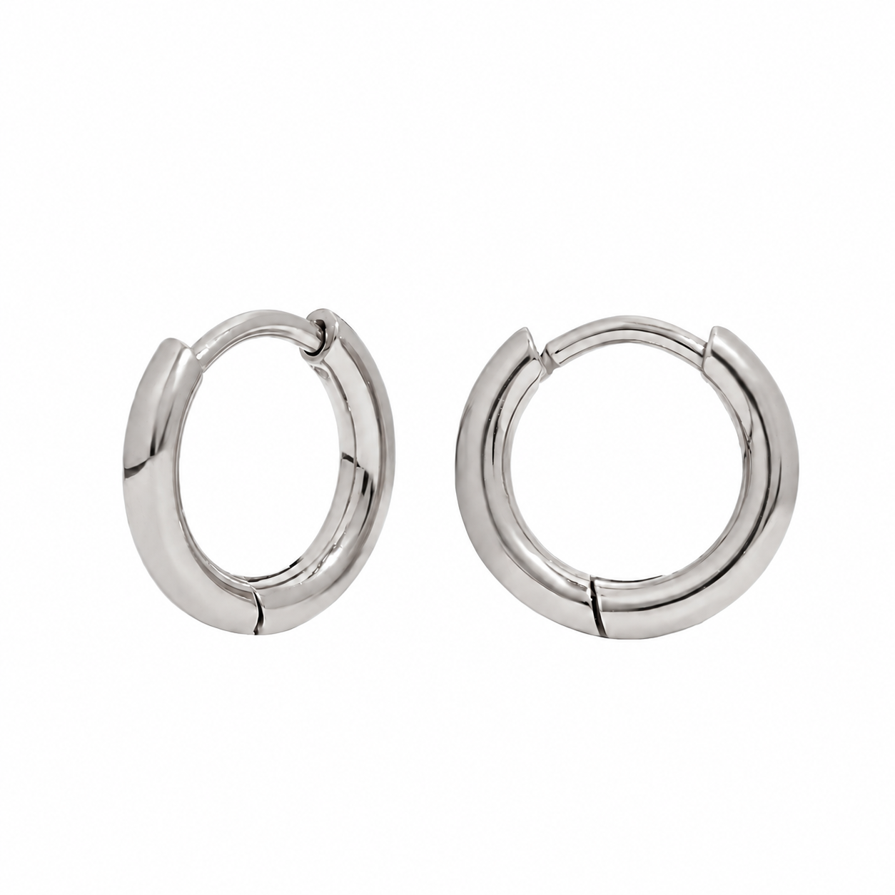 Comprar Basic Hoops Plata en Joyería Chabacano