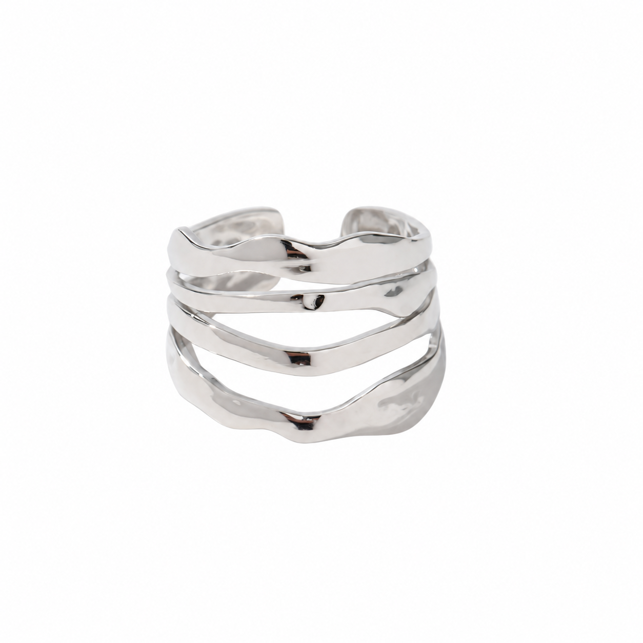 Comprar Anillo Ajustable Liliana Plata en Joyería Chabacano