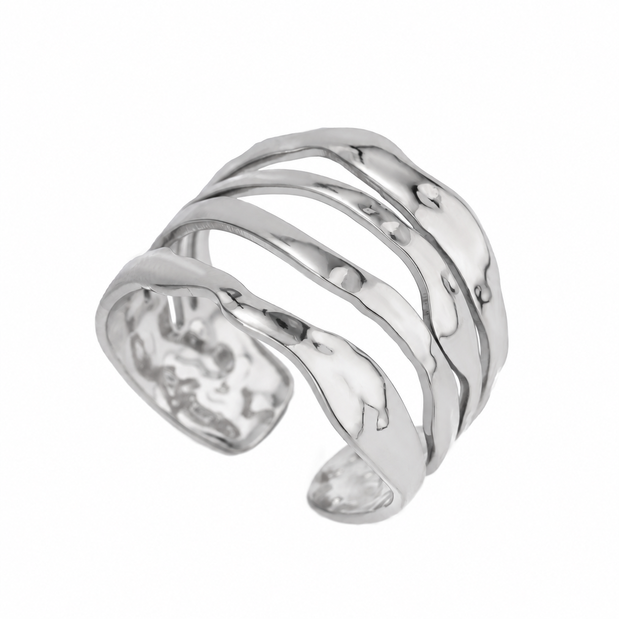 Comprar Anillo Ajustable Liliana Plata en Joyería Chabacano