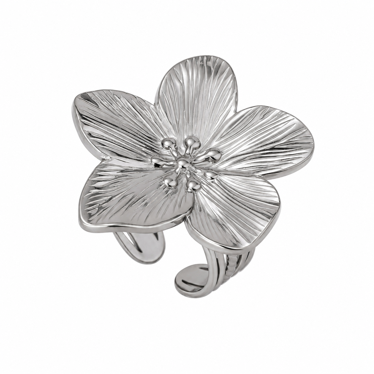 Comprar Anillo Ajustable Adhara Plata en Joyería Chabacano