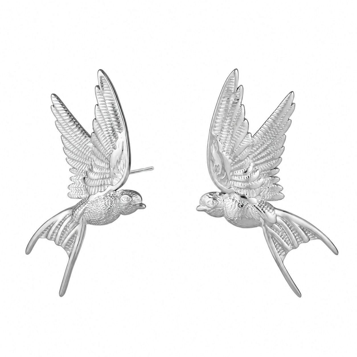 Comprar Aretes Birdie Plata en Joyería Chabacano