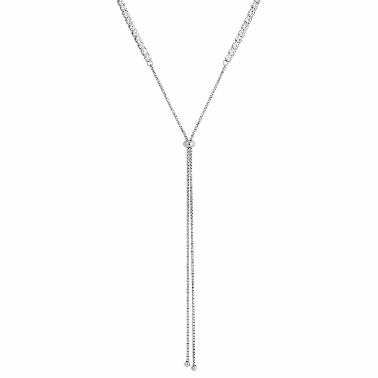 Comprar Collar Glow Plata en Joyería Chabacano