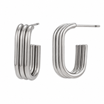 Comprar Aretes Thalia Plata en Joyería Chabacano