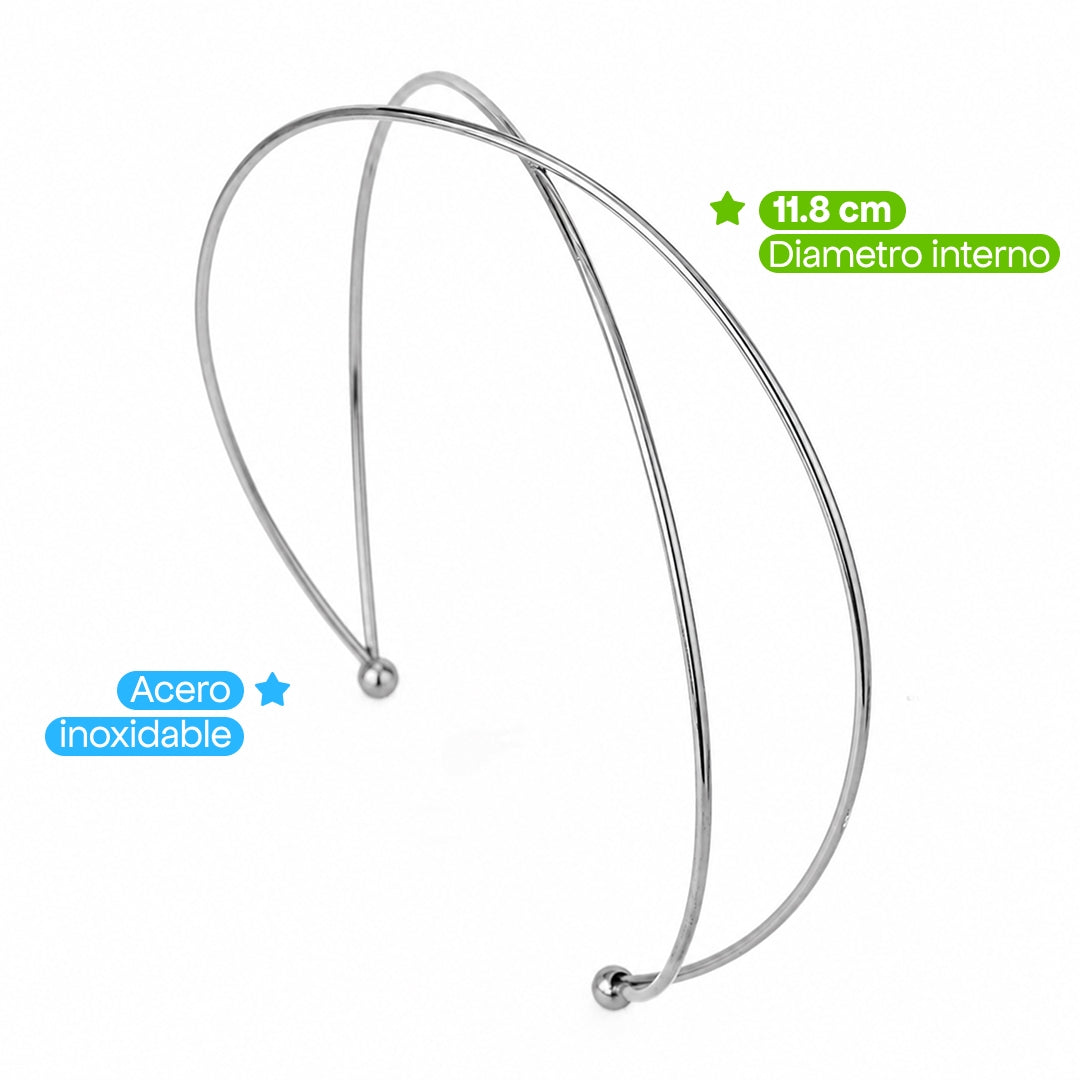 Comprar Collar Adanna Plata en Joyería Chabacano