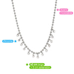 Comprar Collar Amelie Plata en Joyería Chabacano