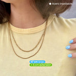 Comprar Collar Doble Olga en Joyería Chabacano